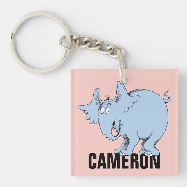 Porte-clefs Dr. Seuss | Horton entend un qui! (Devant)