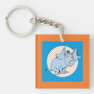 Porte-clefs Dr. Seuss Horton Entend un Qui Points Orange