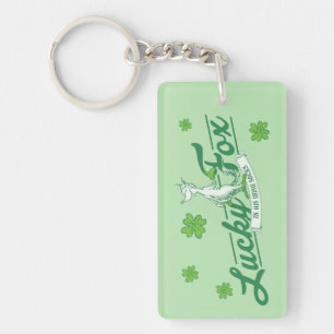Porte-clefs Dr Seuss   Lucky Fox Dans Ses Chaussettes Irlandai