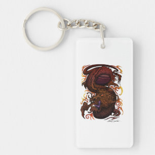 Porte-clefs Dragon (conception de signature)