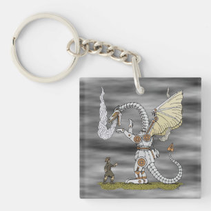 Porte-clefs Dragon mécanique