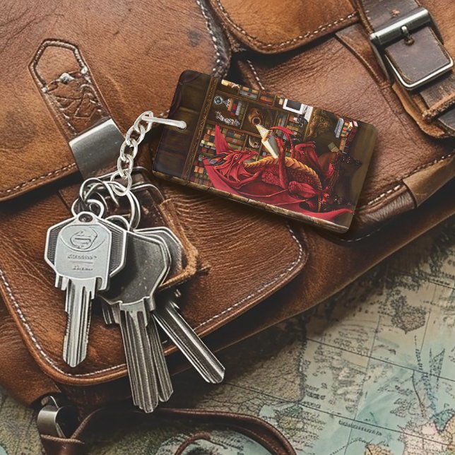 Porte-clefs Dragon Podcast Library (Créateur téléchargé)