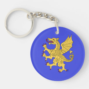 Porte-clefs Dragon Rampant Ou