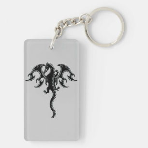 Porte-clefs Dragon tribal