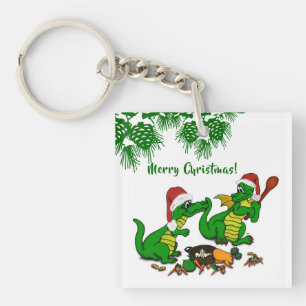 Porte-clefs Dragons - Joyeux Noël ! - aujourd'hui je vais cuis