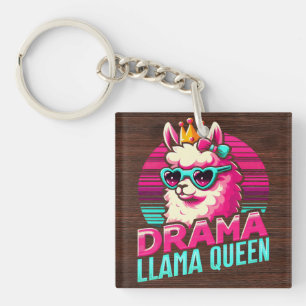 Porte-clefs Drama Llama Queen pour Llama Lovers pour les femme