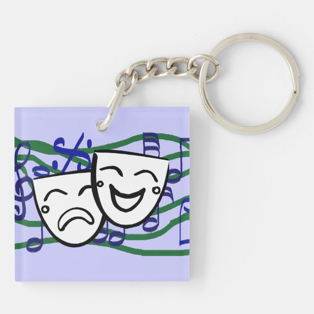 Porte-clefs Drame : le musical (Dos)