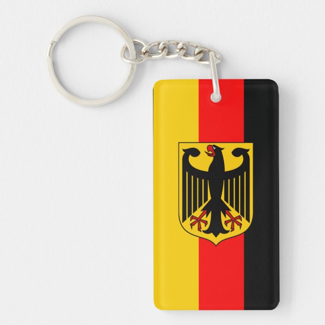 Porte-clefs Drapeau Allemagne (Devant)