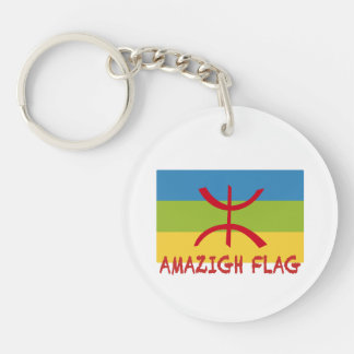 Porte-clefs Drapeau Amazigh - Drapeau Amazigh Drapeau