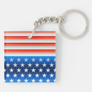Porte-clefs Drapeau américain
