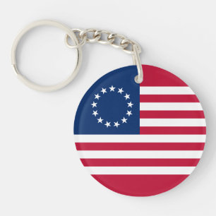 Porte-clefs Drapeau américain Betsy Ross