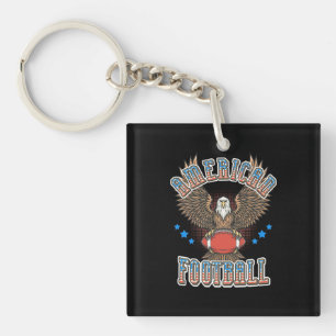 Porte-clefs Drapeau américain de football