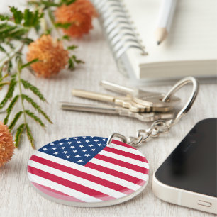 Porte-clefs Drapeau américain Porte - clé USA