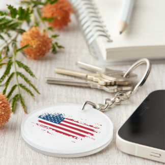 Porte-clefs Drapeau américain USA