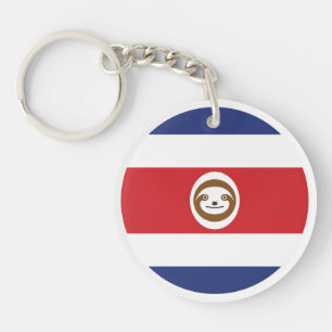 Porte-clefs Drapeau animal national du Costa Rica