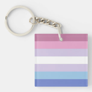 Porte-clefs Drapeau Bigender