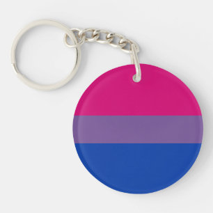 Porte-clefs Drapeau bisexuel de fierté