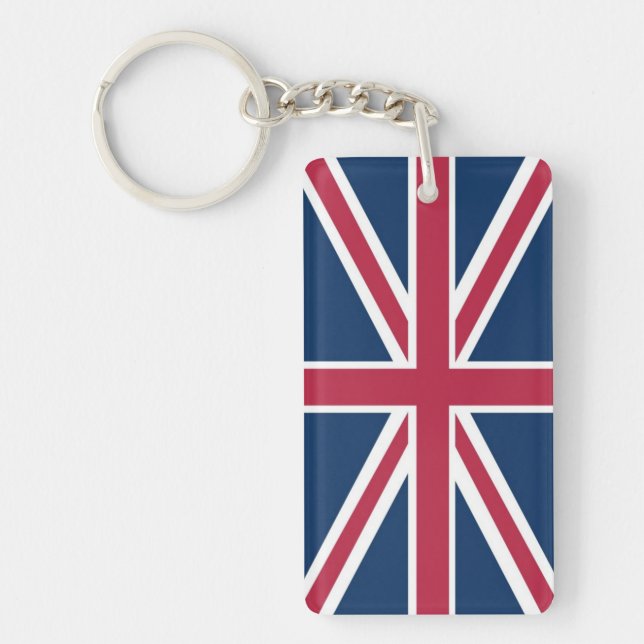 Porte-clefs Drapeau britannique (Devant)