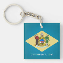 Drapeau cool De L'État Du Delaware