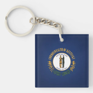 Porte-clefs Drapeau cool Du Kentucky