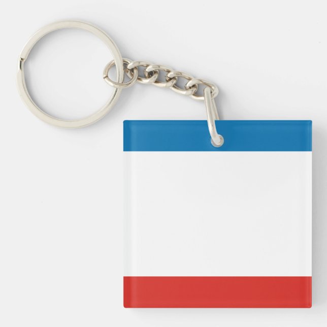 Porte-clefs Drapeau de Crimée (Devant)