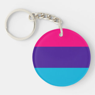 Porte-clefs Drapeau de fierté androgyne