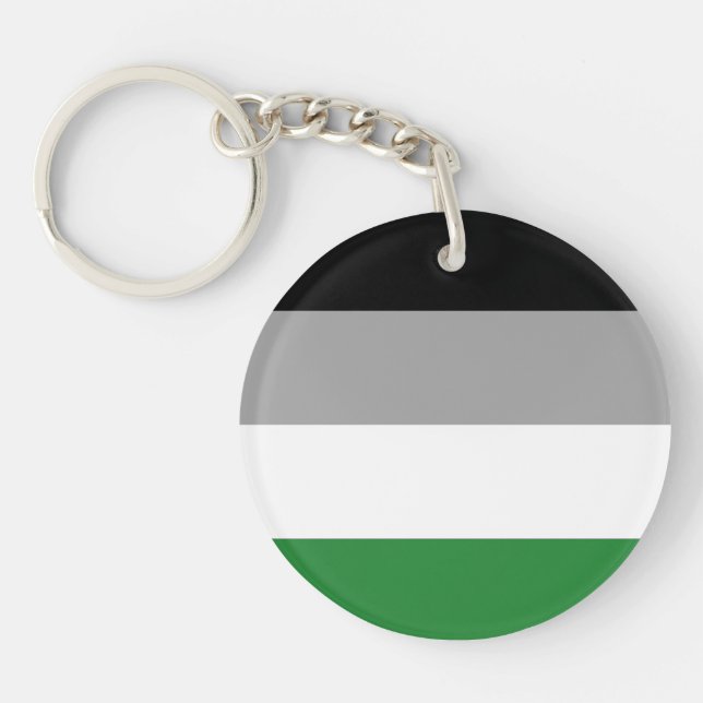 Porte-clefs Drapeau de fierté androphile (Devant)