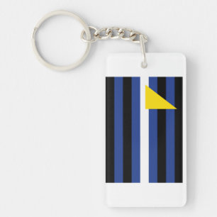 Porte-clefs Drapeau de fierté des sports aquatiques