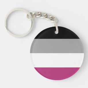 Porte-clefs Drapeau de fierté gynéphile