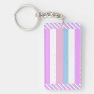 Porte-clefs Drapeau de fierté intersexe