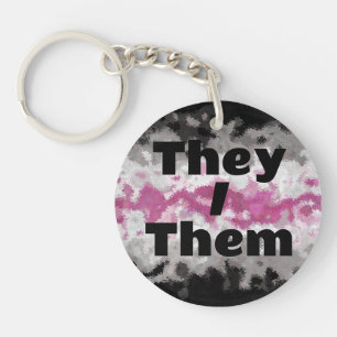 Porte-clefs Drapeau de fierté Libraféminine Boho personnalisab