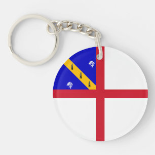 Porte-clefs Drapeau de Herm