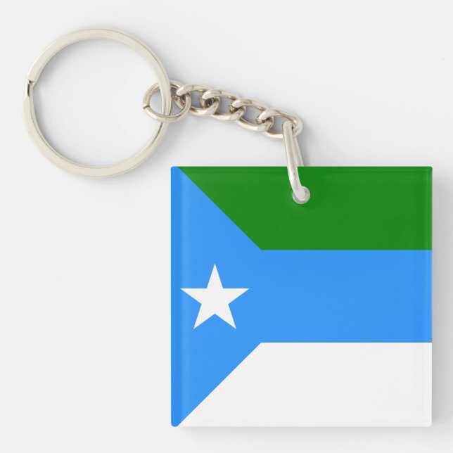 Porte-clefs Drapeau de Jubaland, Somalie (Devant)