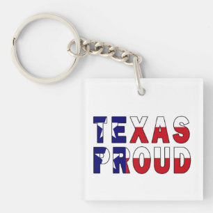 Porte-clefs Drapeau de la fierté du Texas