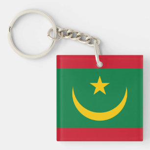 Porte-clefs Drapeau de la Mauritanie