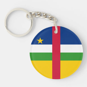 Porte-clefs Drapeau de la République centrafricaine