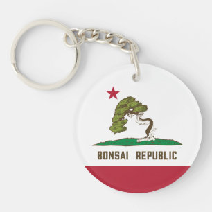 Porte-clefs Drapeau de la République de Bonsai
