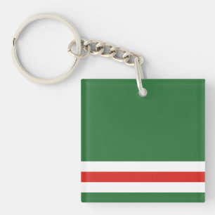 Porte-clefs Drapeau de la République tchétchène d'Ichkérie