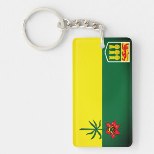 Porte-clefs Drapeau de la Saskatchewan (CANADA)