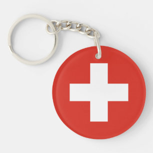 Porte-clefs Drapeau de la Suisse