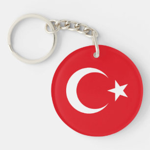 Porte-clefs Drapeau de la Turquie