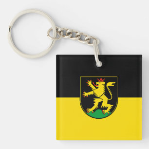 Porte-clefs Drapeau de la ville de Heidelberg Allemagne symbol