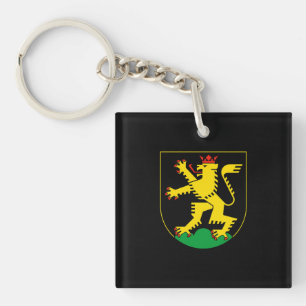 Porte-clefs drapeau de la ville de Heidelberg emblème allemagn