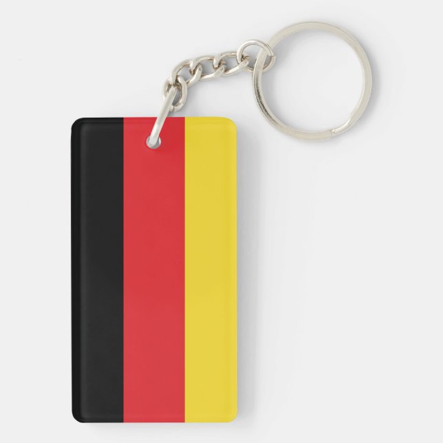 Porte-clefs Drapeau de l'Allemagne (Dos)