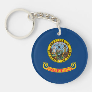 Porte-clefs Drapeau de l'État de l'Idaho