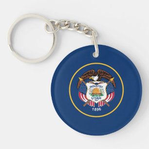 Porte-clefs Drapeau de l'État de l'Utah