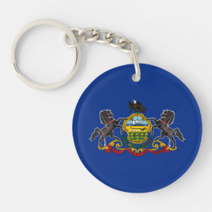 Porte-clefs Drapeau de l'État de Pennsylvanie