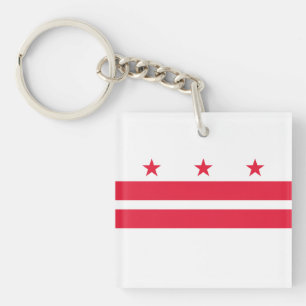 Porte-clefs Drapeau de l'État de Washington DC