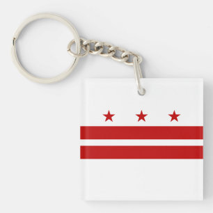 Porte-clefs Drapeau de l'État de Washington DC