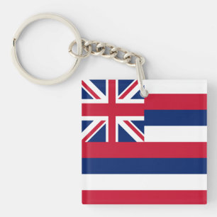 Porte-clefs Drapeau de l'État d'Hawaii